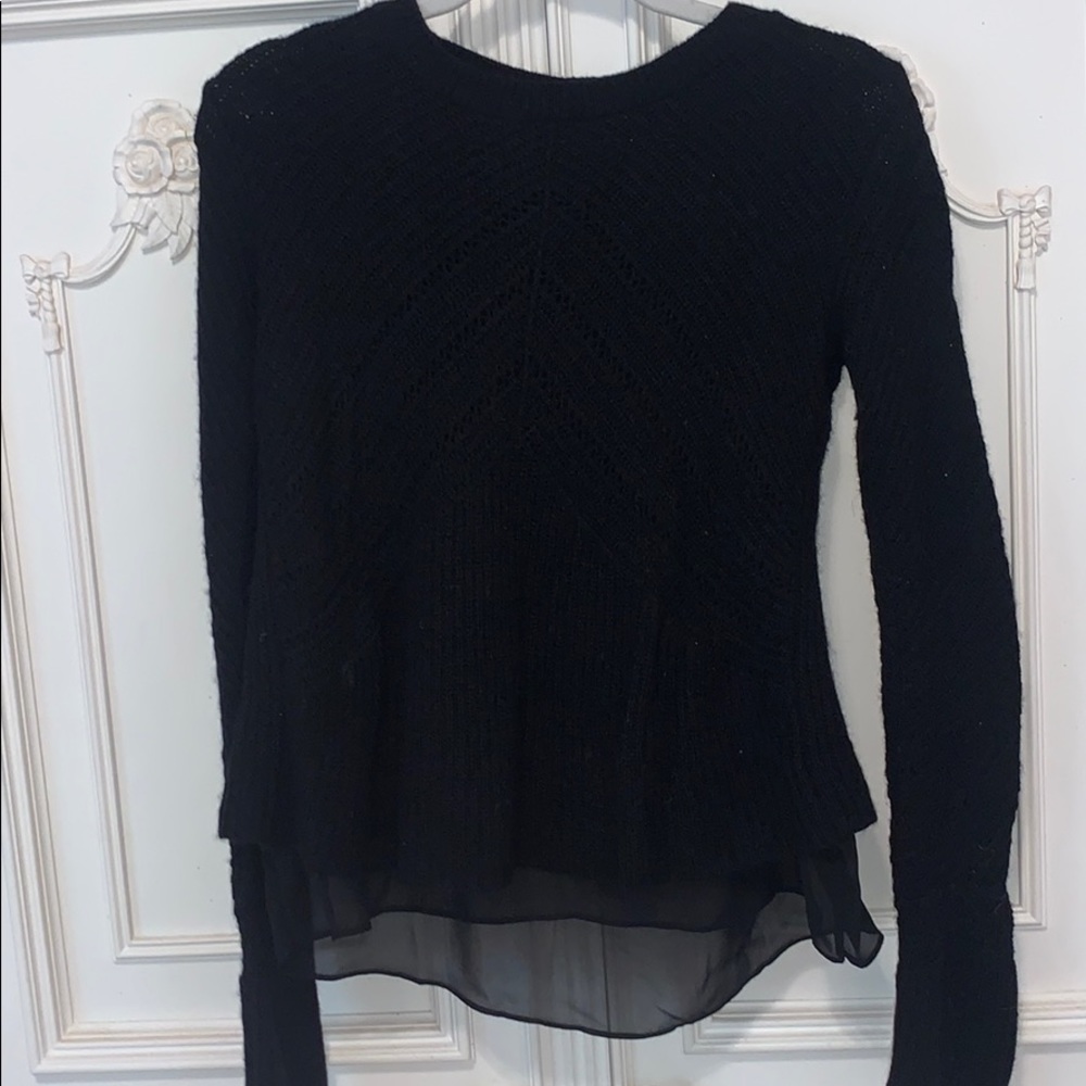 Black sweater